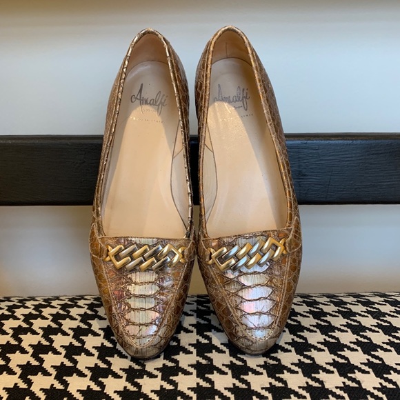 Amalfi by Rangoni Python Loafers - Picture 5 of 8